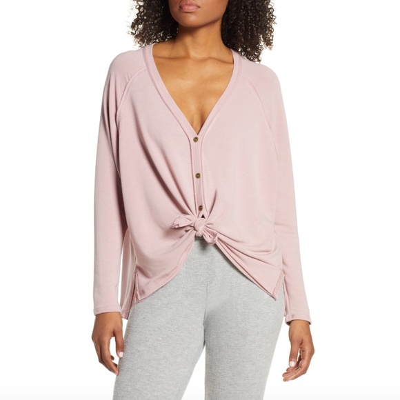 Project Social T Sweaters - NWT PROJECT SOCIAL T Keara Tie Front Cardigan L